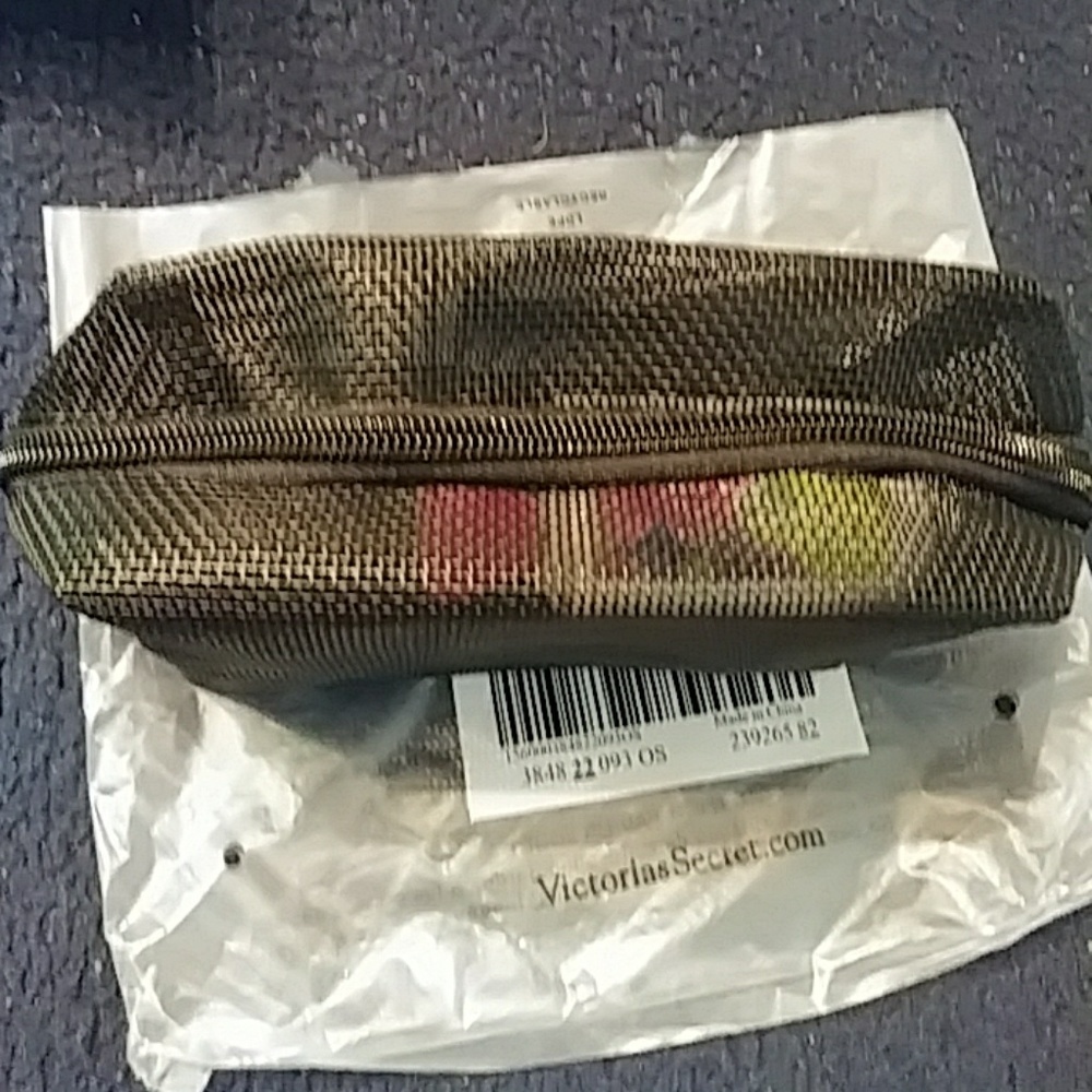 💜trade hotpantzgta91💜NIP-PINK mesh beauty bag - Picture 3 of 3